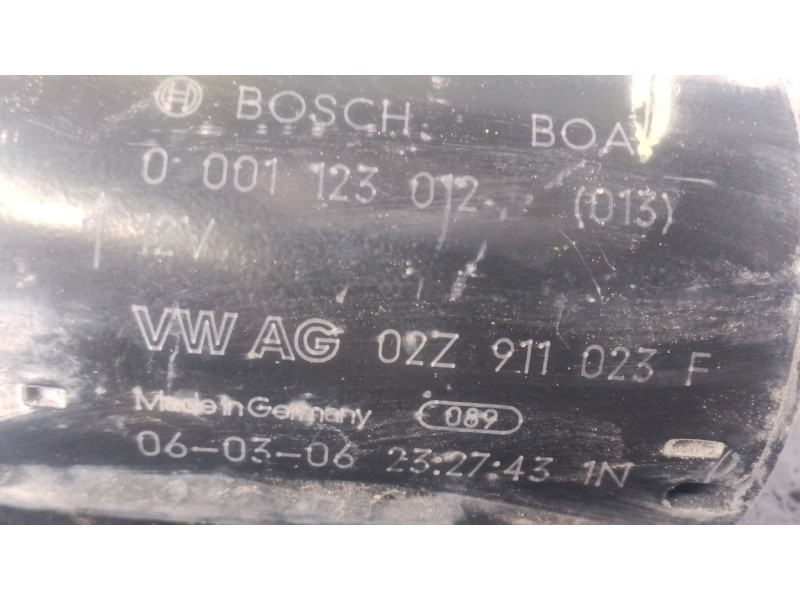 Recambio de motor arranque para volkswagen passat b6 (3c2) 1.9 tdi referencia OEM IAM   