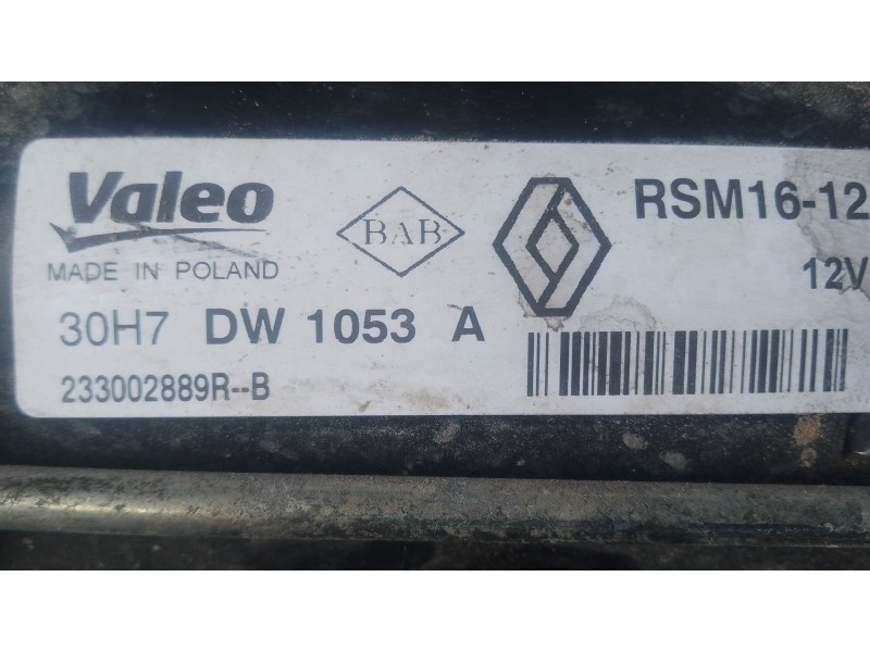 Recambio de motor arranque para renault trafic iii autobús (jg_) 1.6 dci 95 (jgmr, jgmj) referencia OEM IAM   