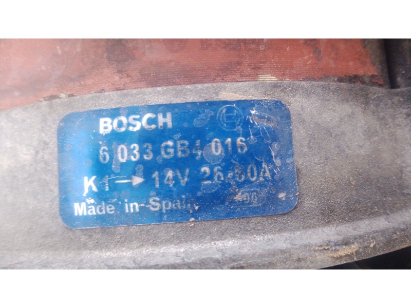Recambio de alternador para nissan terrano ii (r20) 2.7 td 4wd referencia OEM IAM 6033GB4016  