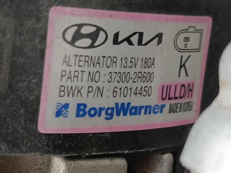 Recambio de alternador para hyundai santa fe iv (tm, tma) 2.2 crdi htrac referencia OEM IAM   