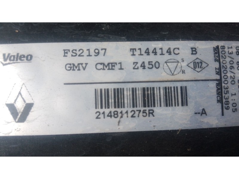 Recambio de electroventilador para renault megane iv sedán 1.5 blue dci 115 (lva6) referencia OEM IAM   