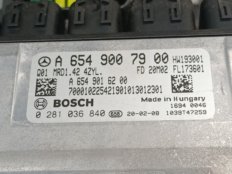 Recambio de centralita motor uce para mercedes-benz glc (x253) 220 d 4-matic (253.915) referencia OEM IAM   