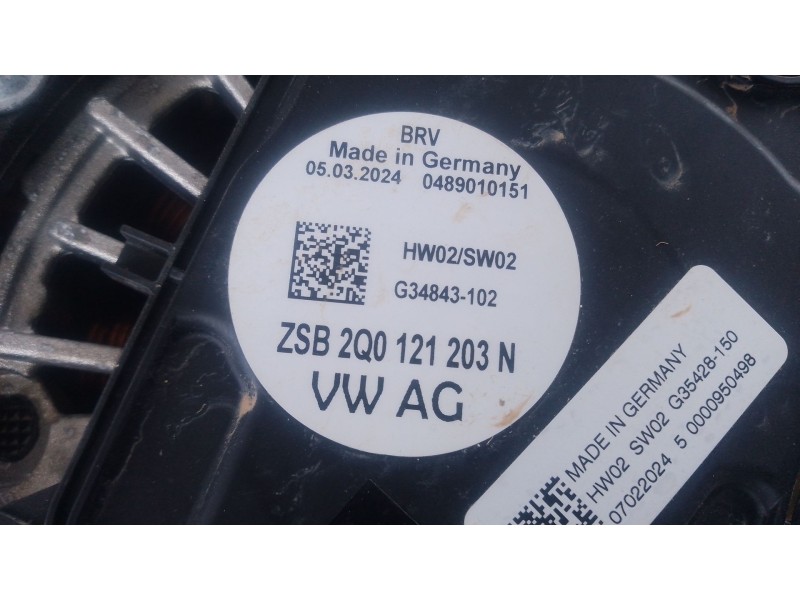 Recambio de electroventilador para skoda kamiq (nw4) 1.0 tsi referencia OEM IAM   