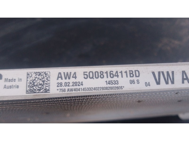 Recambio de condensador / radiador aire acondicionado para skoda kamiq (nw4) 1.0 tsi referencia OEM IAM   