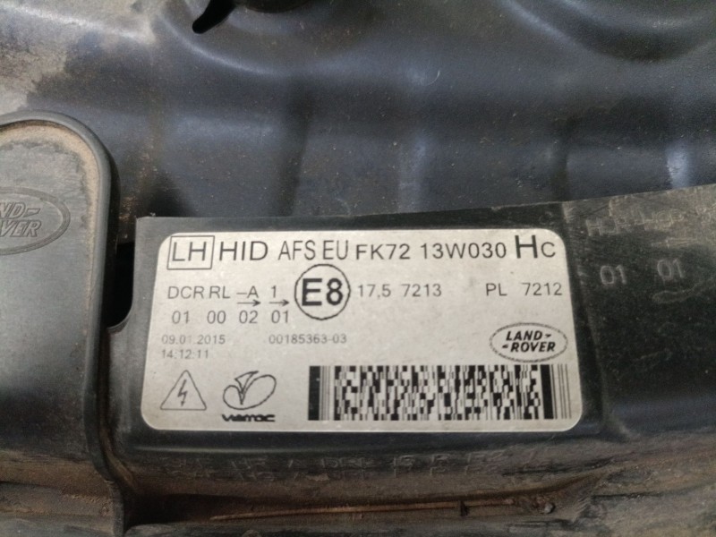 Recambio de faro izquierdo xenon para land rover discovery sport (l550) 2.2 d 4x4 referencia OEM IAM   