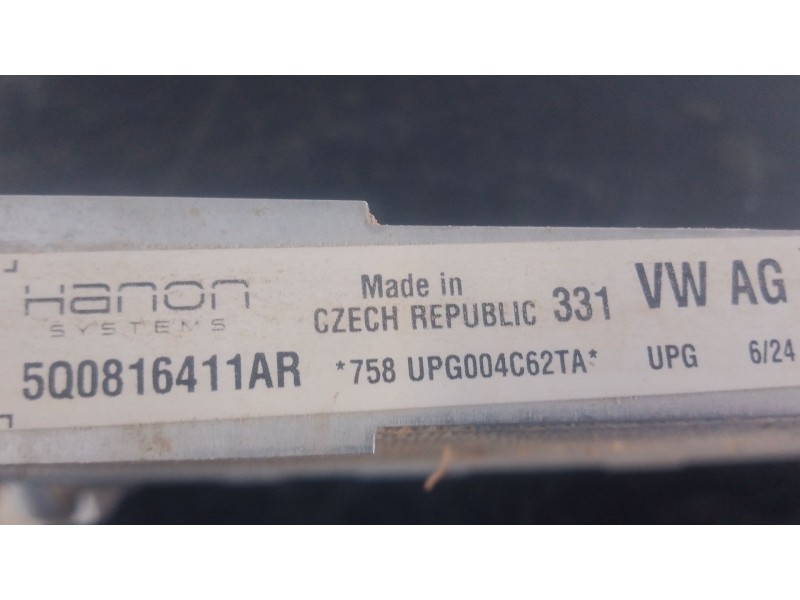 Recambio de condensador / radiador aire acondicionado para volkswagen tiguan (ad1, ax1) 2.0 tdi referencia OEM IAM   