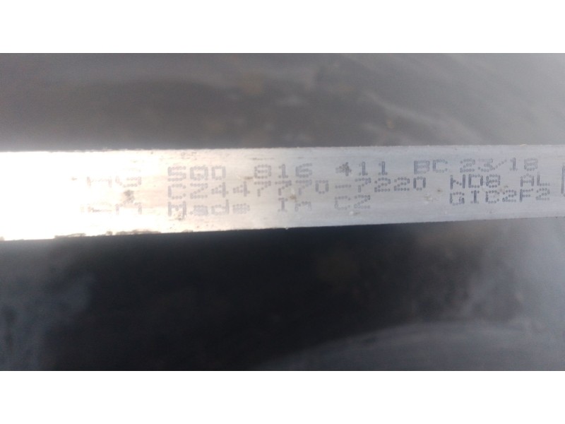 Recambio de condensador / radiador aire acondicionado para volkswagen polo vi (aw1, bz1, ae1) 1.0 tsi referencia OEM IAM   