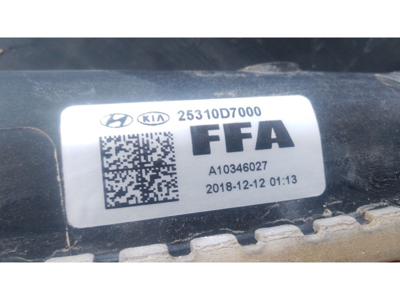 Recambio de radiador agua para kia sportage iv (ql, qle) 1.6 crdi referencia OEM IAM   