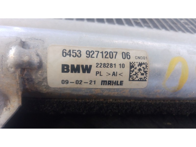 Recambio de condensador / radiador aire acondicionado para bmw 1 (f40) 116 d referencia OEM IAM   