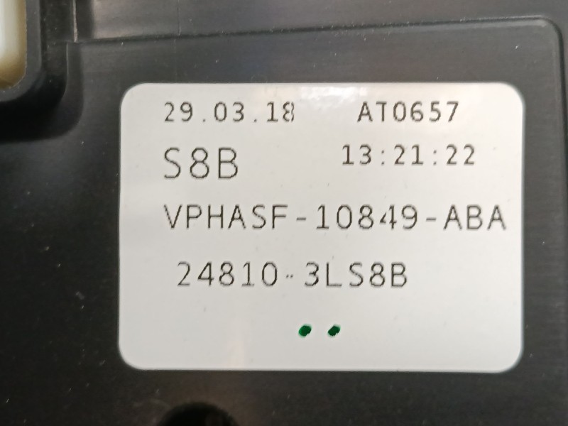 Recambio de cuadro instrumentos para nissan nv200 furgoneta 1.5 dci 110 (m20, m20m) referencia OEM IAM   