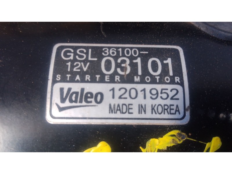 Recambio de motor arranque para hyundai i20 ii (gb, ib) 1.2 referencia OEM IAM   