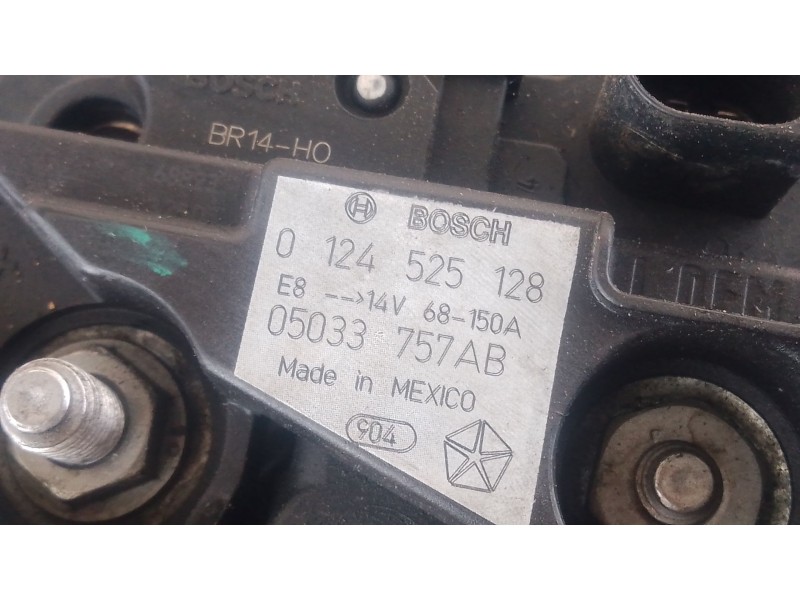 Recambio de alternador para jeep compass (mk49) 2.0 crd 4x4 referencia OEM IAM   