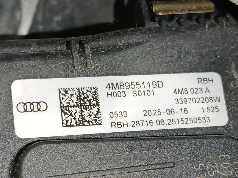 Recambio de motor limpia delantero para audi q8 (4mn, 4mt) 55 tfsi mild hybrid quattro referencia OEM IAM 4M8955119D  