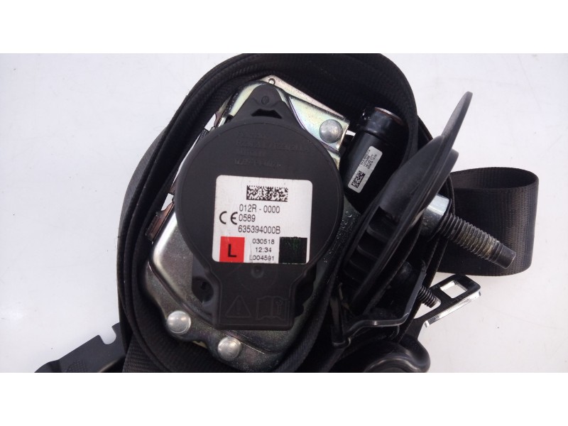 Recambio de cinturon seguridad delantero izquierdo para land rover range rover velar referencia OEM IAM 635394000B  E1-B4-7-1