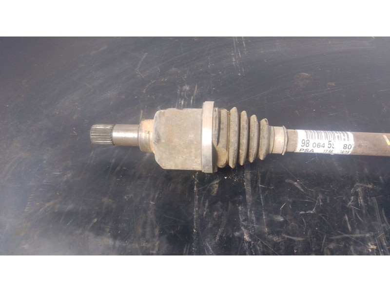 Recambio de transmision delantera izquierda para citroën c4 cactus 1.6 bluehdi 100 referencia OEM IAM 9806459180  