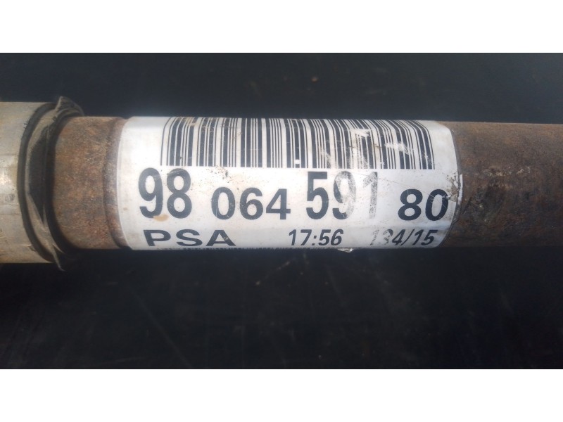 Recambio de transmision delantera izquierda para citroën c4 cactus 1.6 bluehdi 100 referencia OEM IAM 9806459180  
