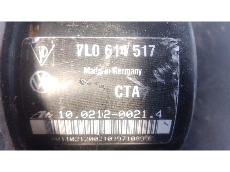 Recambio de abs para volkswagen touareg (7la, 7l6, 7l7) 3.0 v6 tdi referencia OEM IAM 7L0614517  P3-B9-4-1