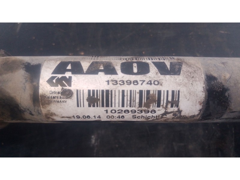 Recambio de transmision delantera izquierda para opel astra j sedán 1.7 cdti (69) referencia OEM IAM 13396740  