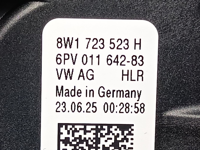 Recambio de pedal acelerador para audi q8 (4mn, 4mt) 55 tfsi mild hybrid quattro referencia OEM IAM   