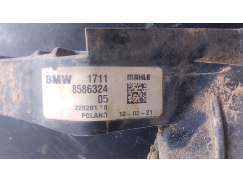 Recambio de radiador agua para bmw 1 (f40) 116 d referencia OEM IAM   