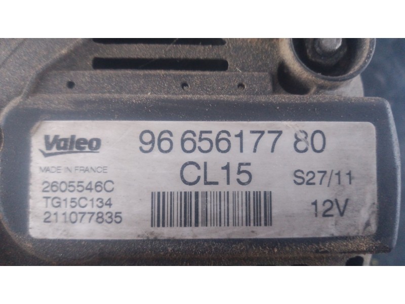Recambio de alternador para fiat scudo autobús (270_, 272_) 2.0 d multijet referencia OEM IAM   