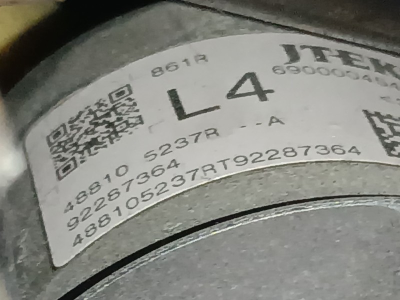 Recambio de columna direccion para renault captur i (j5_, h5_) 1.5 dci 90 referencia OEM IAM 488105237R  