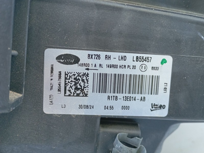 Recambio de faro derecho xenon para ford puma (j2k, cf7) 1.0 ecoboost mhev referencia OEM IAM R1TB13E014AB  