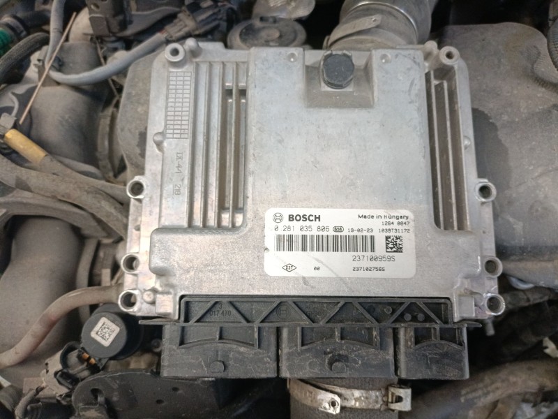 Recambio de centralita motor uce para renault captur i (j5_, h5_) 1.5 dci 90 referencia OEM IAM 237100959S 0281035806 