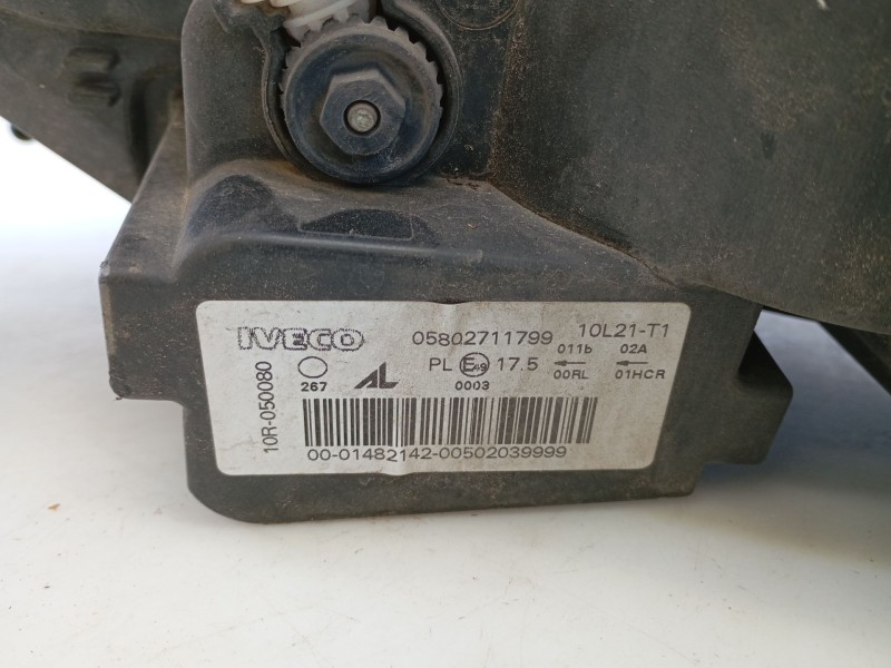 Recambio de faro derecho xenon para iveco daily vi furgoneta 35s18, 35c18, 40c18, 50c18, 60c18, 65c18, 70c18 referencia OEM IAM 