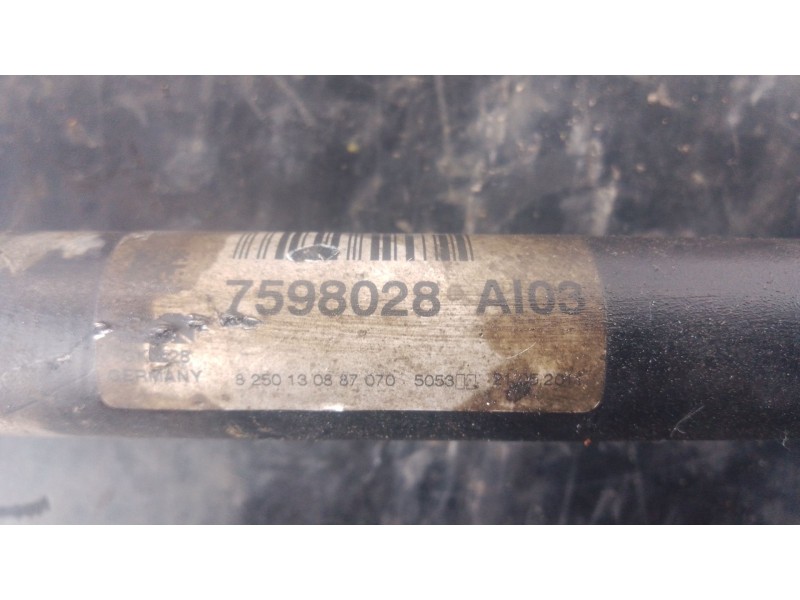 Recambio de transmision delantera derecha para bmw x3 (f25) xdrive 20 d referencia OEM IAM 7598028  P1-B7-18