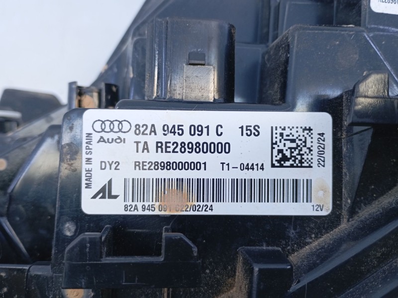Recambio de piloto trasero izquierdo para audi a1 sportback (gba) 30 tfsi referencia OEM IAM 8A2945091C RE28980000 