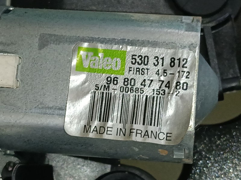 Recambio de motor limpia trasero para peugeot 3008 i monospace (0u_) 1.6 vti referencia OEM IAM 9680477480  
