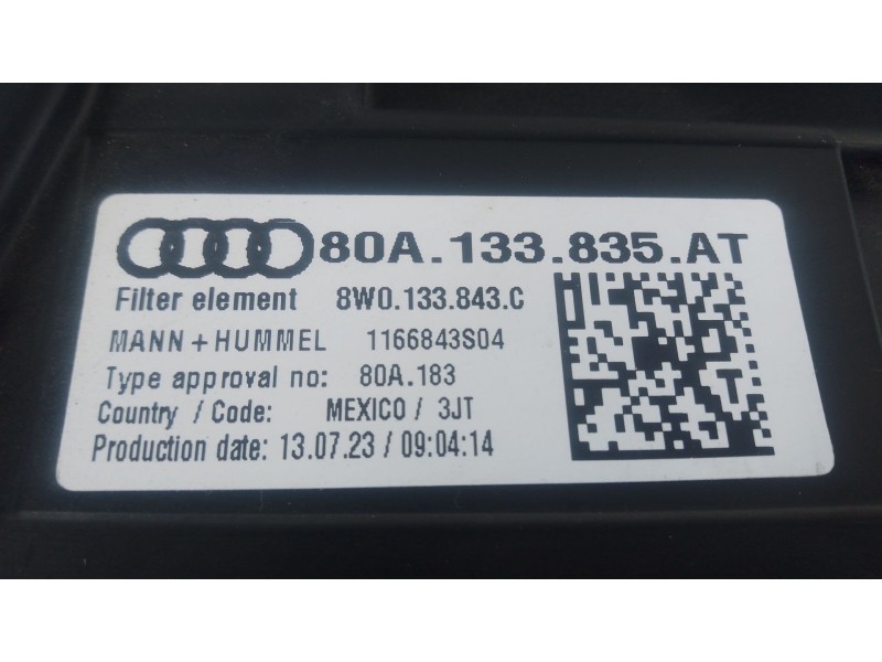Recambio de filtro aire para audi q5 (fyb, fyg) 55 tfsi e quattro referencia OEM IAM   