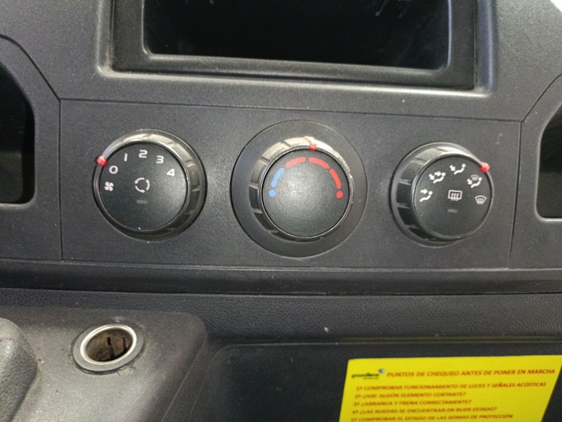 Recambio de mando calefaccion / aire acondicionado para renault master iii caja/chasis (ev, hv, uv) 2.3 dci 125 rwd (hv0c, hv0d,