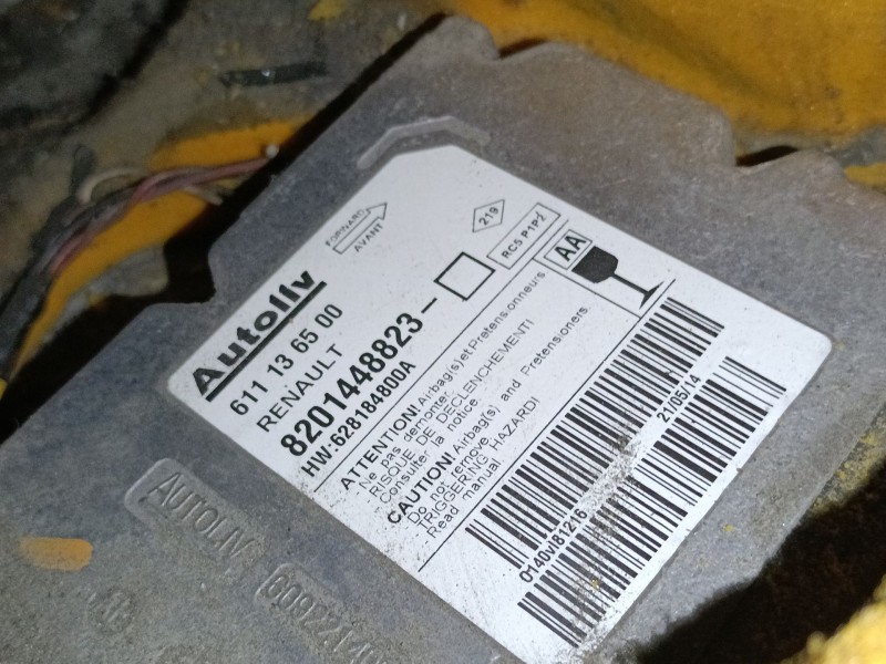 Recambio de centralita airbag para renault master iii caja/chasis (ev, hv, uv) 2.3 dci 125 rwd (hv0c, hv0d, uv0c, uv0d, uv0h, uv