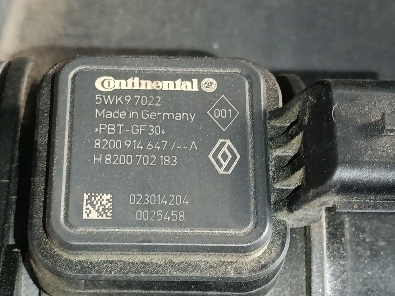 Recambio de caudalimetro para renault master iii caja/chasis (ev, hv, uv) 2.3 dci 125 rwd (hv0c, hv0d, uv0c, uv0d, uv0h, uv0j,..
