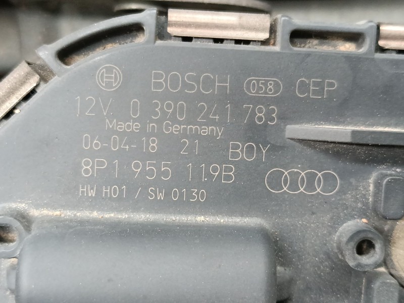 Recambio de motor limpia delantero para audi a3 (8p1) 2.0 tdi 16v referencia OEM IAM 8P1955119B  