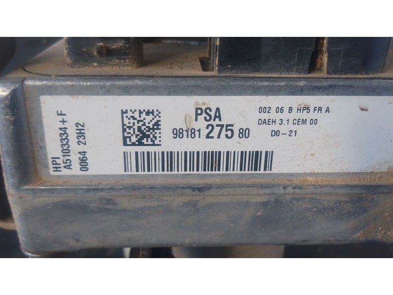 Recambio de bomba direccion para citroën jumpy iii furgoneta (v_) 1.6 bluehdi 115 referencia OEM IAM 9818127580  