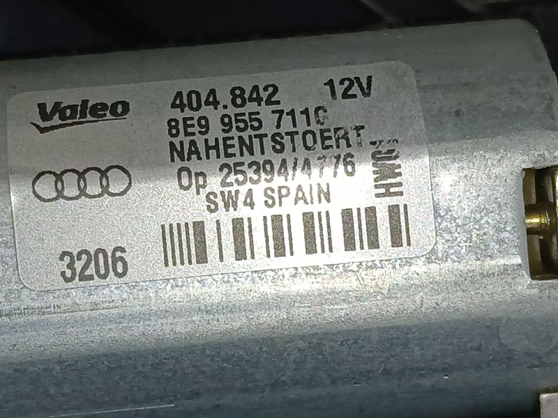 Recambio de motor limpia trasero para audi a3 (8p1) 2.0 tdi 16v referencia OEM IAM   