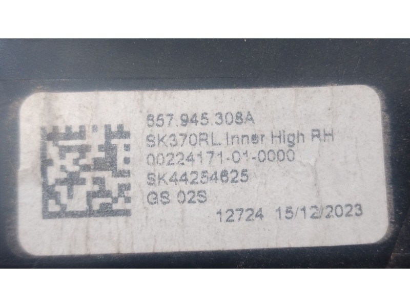 Recambio de piloto trasero derecho porton para skoda scala (nw1) 1.0 tsi referencia OEM IAM   