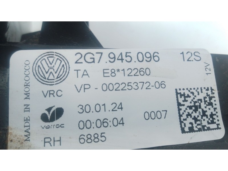 Recambio de piloto trasero derecho para volkswagen taigo (cs1) 1.0 tsi referencia OEM IAM   