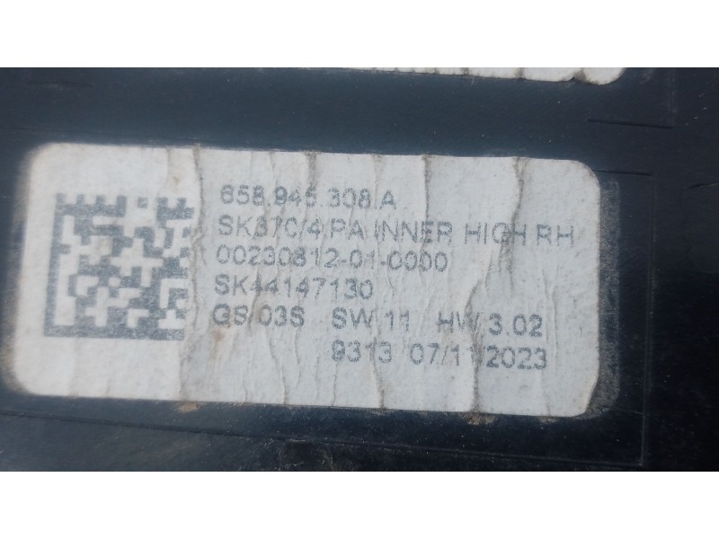 Recambio de piloto trasero derecho porton para skoda kamiq (nw4) 1.0 tsi referencia OEM IAM   