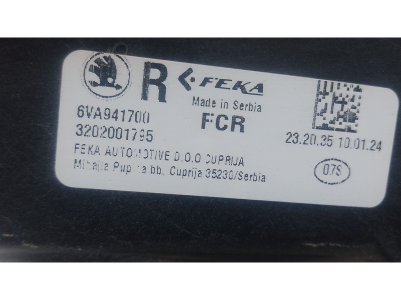 Recambio de faro antiniebla derecho para skoda fabia iv (pj3) 1.0 tsi referencia OEM IAM   