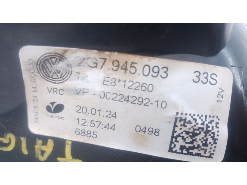 Recambio de piloto trasero central para volkswagen taigo (cs1) 1.0 tsi referencia OEM IAM   