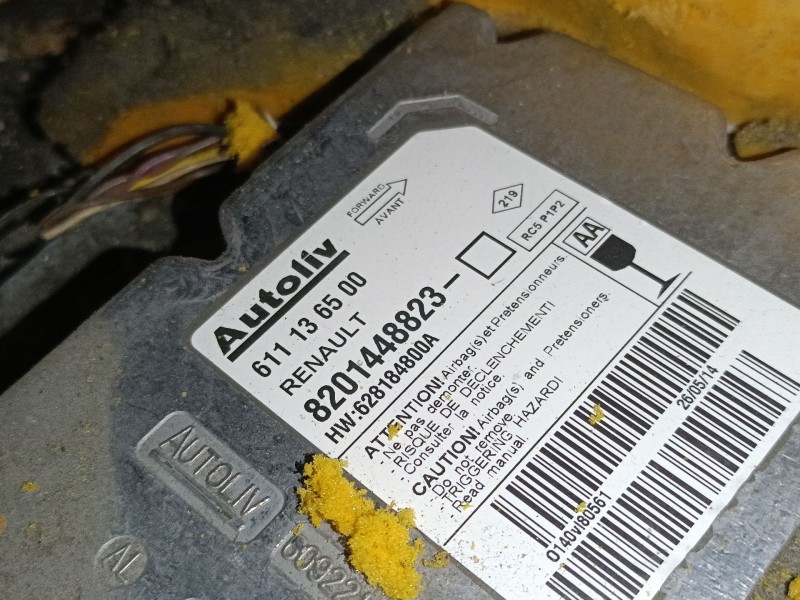 Recambio de centralita airbag para renault master iii caja/chasis (ev, hv, uv) 2.3 dci 125 fwd (ev0c, ev0d, ev0j, hv0c, hv0d, hv