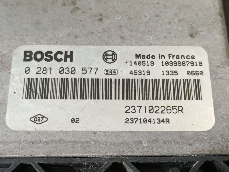Recambio de centralita motor uce para renault master iii caja/chasis (ev, hv, uv) 2.3 dci 125 fwd (ev0c, ev0d, ev0j, hv0c, hv0d,