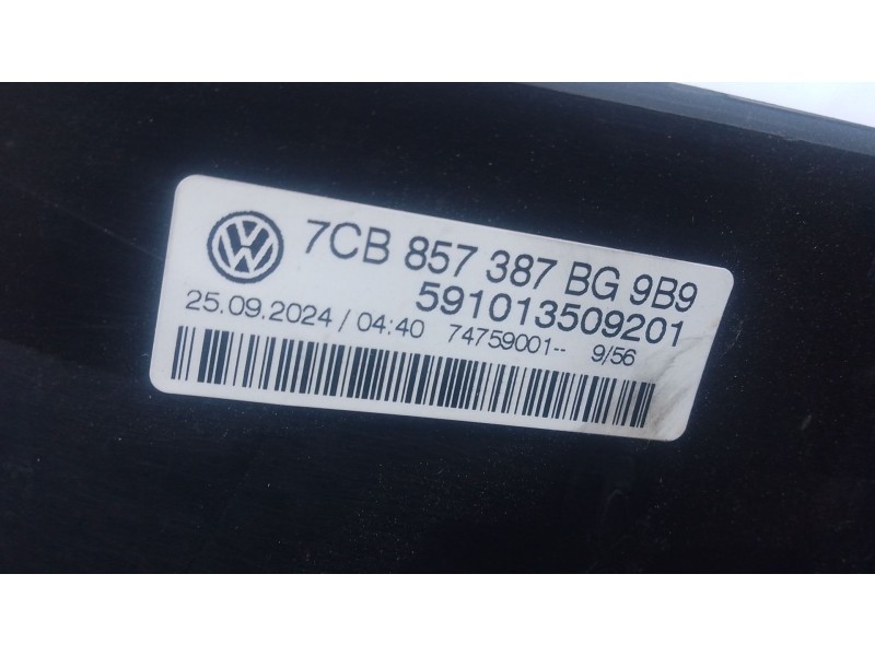 Recambio de retrovisor izquierdo electrico para volkswagen crafter caja/chasis (sz_) 2.0 tdi rwd referencia OEM IAM 7CB857387  E