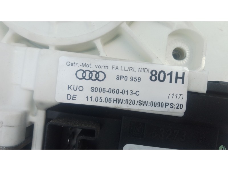 Recambio de elevalunas delantero izquierdo para audi a3 (8p) 2.0 tdi ambiente referencia OEM IAM   