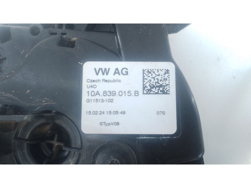 Recambio de cerradura puerta trasera izquierda para volkswagen polo vi (aw1, bz1, ae1) 1.0 tsi referencia OEM IAM   