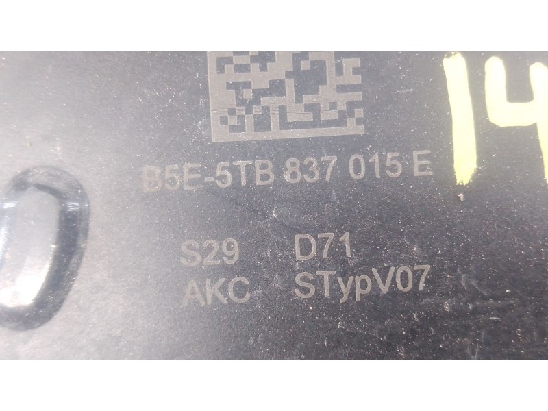Recambio de cerradura puerta delantera izquierda para audi a1 sportback (gba) 30 tfsi referencia OEM IAM   